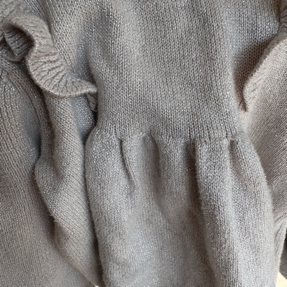 GAP Cream Kids Ruffle Sweater - Picture 6 of 6